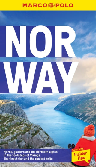 Cover image for 9781914515910 - Norway Marco Polo Pocket Travel Guide with pull out map