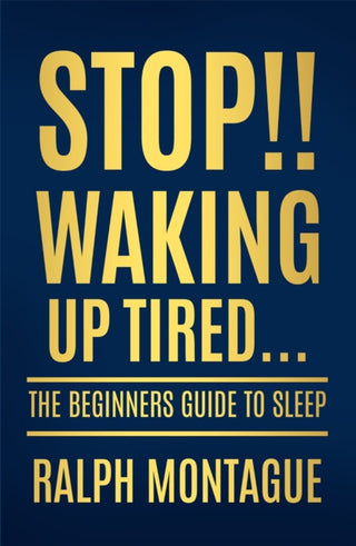 Cover image for 9781914529627 - Stop!! Waking Up Tired
