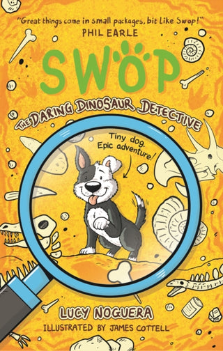 Cover image for 9781914577024 - Swop The Daring Dinosaur Detective