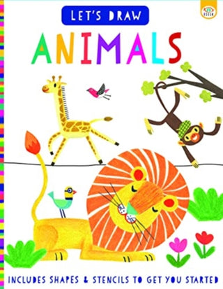Cover image for 9781914598975 - Let's Draw Animals