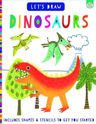 Cover image for 9781914598982 - Let's Draw Dinosaurs