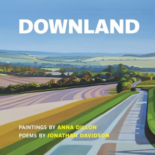 Cover image for 9781915048127 - Downland: Paintings by Anna Dillon, Poems by Jonathan Davidson