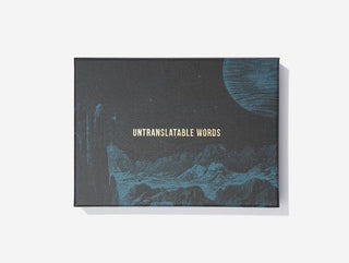 Cover image for 9781915087911 - Untranslatable Words