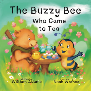 Supplemental image for 9781915200600 - THE BUZZY BEE WHO CAME FOR TEA