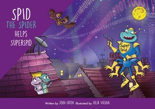 Cover image for 9781915376336 - Spid the Spider Helps SuperSpid