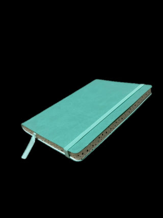 Cover image for 9781915396020 - Ashridge A5 Elastic Pu Notebook Mint Green 5566-1