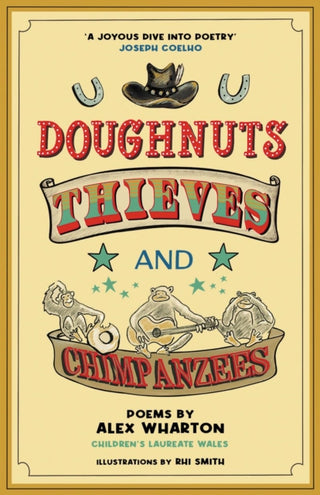 Cover image for 9781915444585 - Doughnuts, Thieves and Chimpanzees