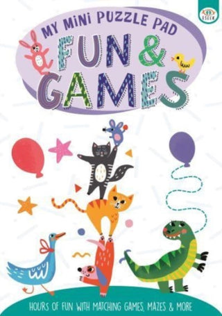 Cover image for 9781915458704 - My Mini Puzzle Pad Fun & Games