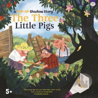 Cover image for 9781915458810 - A Pop Up Shadow Story Three Little Pigs