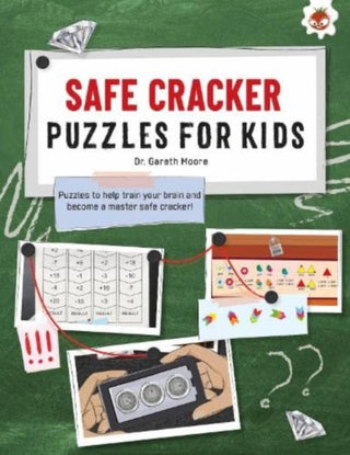 Cover image for 9781915461858 - SAFE CRACKER PUZZLES FOR KIDS PUZZLES FOR KIDS