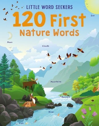 Cover image for 9781915461995 - Little Word Seekers: Out in Nature