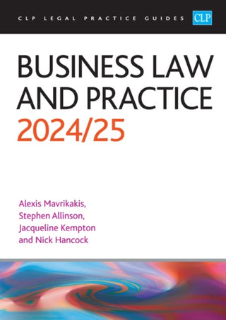 Cover image for 9781915469793 - Business Law and Practice 2024/2025