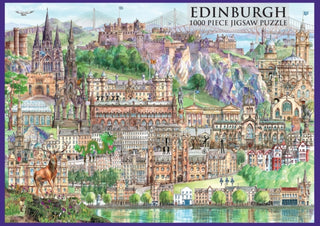 Cover image for 9781915530080 - Edinburgh: 1000 Piece Jigsaw