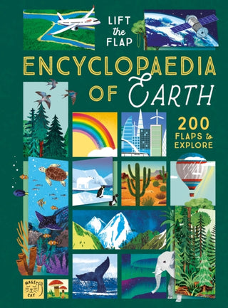 Cover image for 9781915569554 - The Lift-the-Flap Encyclopaedia of Earth