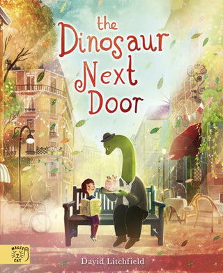 Cover image for 9781915569592 - The Dinosaur Next Door