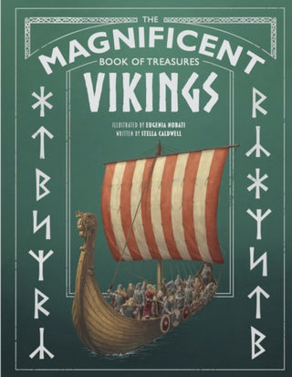 Cover image for 9781915588241 - The Magnificent Book of Treasures: Vikings