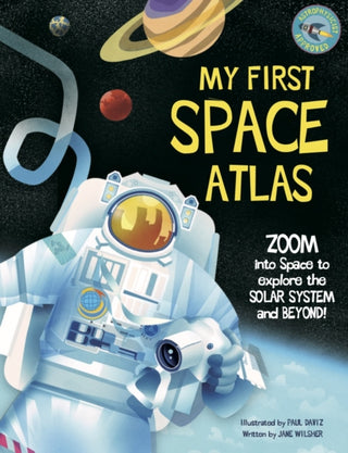Cover image for 9781915588258 - My First Space Atlas