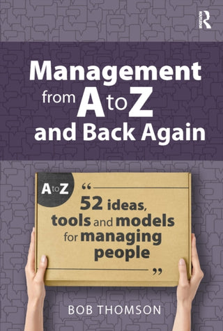 Supplemental image for 9781915713513 - Management from A to Z and back again