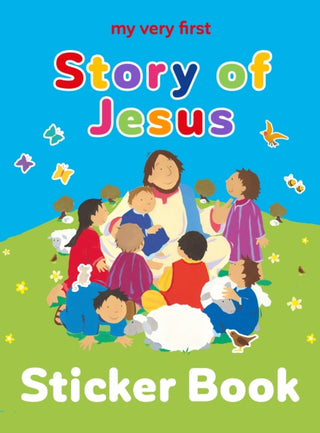 Cover image for 9781915748294 - My Very First Story of Jesus sticker book