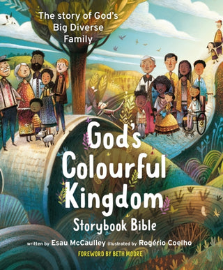 Cover image for 9781915749260 - God's Colourful Kingdom Storybook Bible