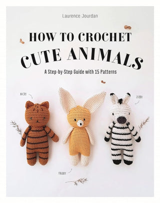 Cover image for 9781915751249 - How to Crochet Cute Animals