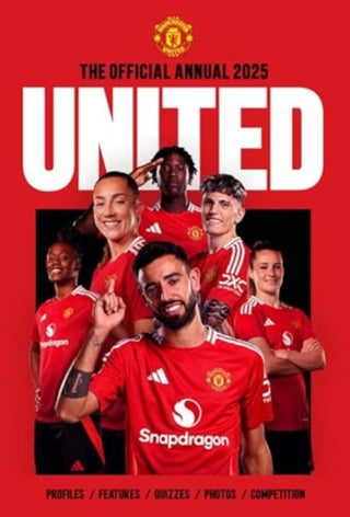 Cover image for 9781915879905 - Official Manchester United Annual 2025