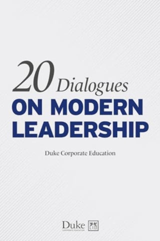 Cover image for 9781915951632 - 20 Dialogues on modern leadership