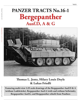 Cover image for 9781915969026 - Panzer Tracts No.16-1: Bergepanther