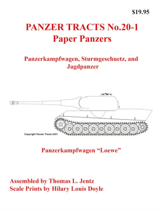 Cover image for 9781915969040 - Panzer Tracts No.20-1: Paper Panzers