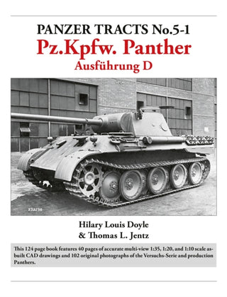 Cover image for 9781915969316 - Panzer Tracts No.5-1: Pz.Kpfw. Panther Ausfuhrung D