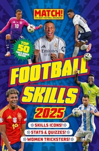 Cover image for 9781915994394 - Official MATCH! Football Skills 2025