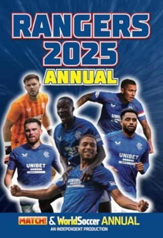 Cover image for 9781915994448 - Official MATCH! Rangers Annual 2025