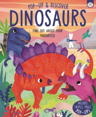 Supplemental image for 9781915995667 - Pop Up and Discover Dinosaurs