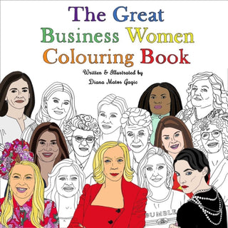 Cover image for 9781916007284 - The Great Business Women Colouring Book