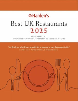 Supplemental image for 9781916076198 - Harden's Best UK Restaurants 2025 25th EDITION