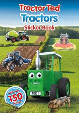 Cover image for 9781916206694 - Tractor Ted Tractors Sticker Book