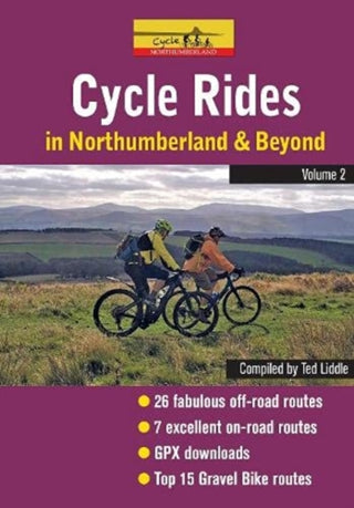 Cover image for 9781916237650 - Cycle Rides in Northumberland and Beyond - Volume 2