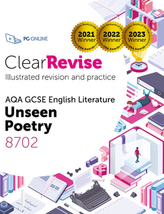 Cover image for 9781916518032 - ClearRevise AQA GCSE English Literature: Unseen poetry