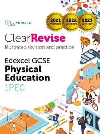 Cover image for 9781916518056 - ClearRevise Edexcel GCSE Physical Education 1PE0