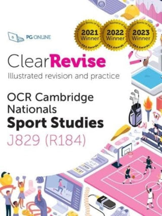 Cover image for 9781916518094 - ClearRevise OCR Cambridge Nationals in Sport Studies Level 1/2 J829