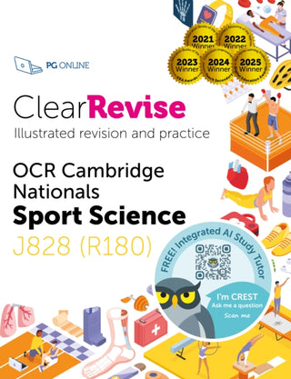 Supplemental image for 9781916518100 - ClearRevise OCR Cambridge National in Sport Science J828 (R180)