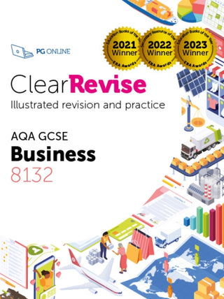 Cover image for 9781916518117 - ClearRevise AQA GCSE Business 8132