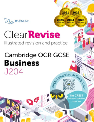 Cover image for 9781916518124 - ClearRevise OCR Business J204