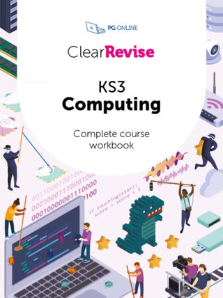Cover image for 9781916518155 - ClearRevise KS3 Computing Complete Course Workbook