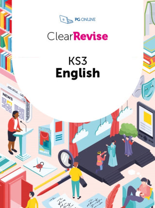 Cover image for 9781916518162 - ClearRevise KS3 English Workbook