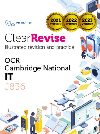 Cover image for 9781916518209 - ClearRevise OCR Cambridge National IT J836