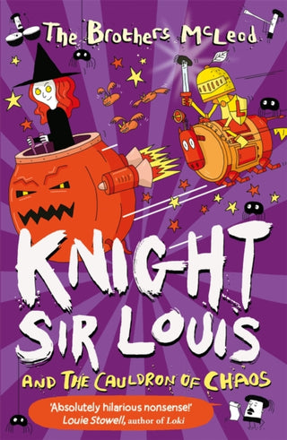 Cover image for 9781916558274 - Knight Sir Louis and the Cauldron of Chaos