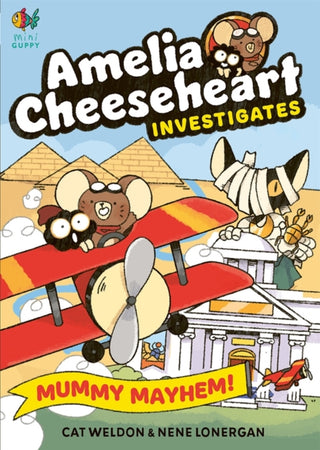 Supplemental image for 9781916558359 - Amelia Cheeseheart Investigates: Mummy Mayhem