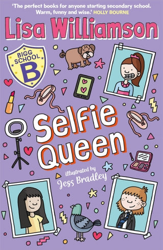 Supplemental image for 9781916558526 - Bigg School: Selfie Queen