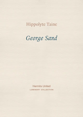 Cover image for 9781916658035 - George Sand